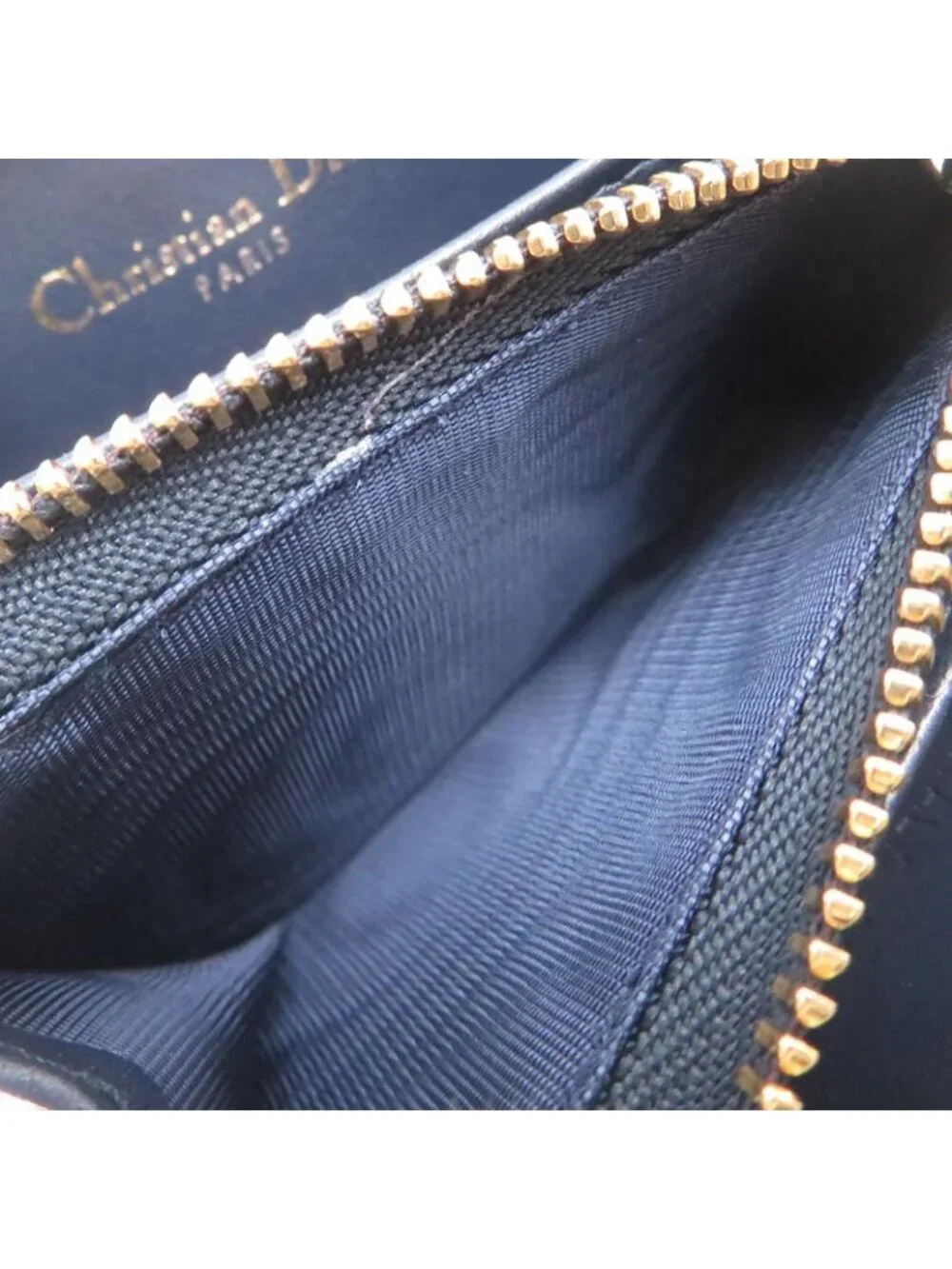 Christian Dior Coin Compact Wallet Case